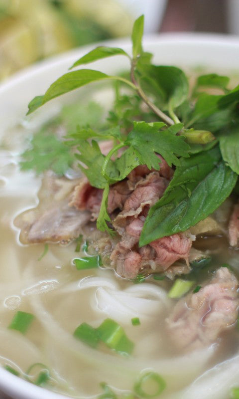 The nutritional benefits of bone broth depend on the health of the animals the bones came from. So although your phở bò may be delicious, unless the broth was made using the bones of seriously healthy cows, you probably won't be getting the nutrition you think are.